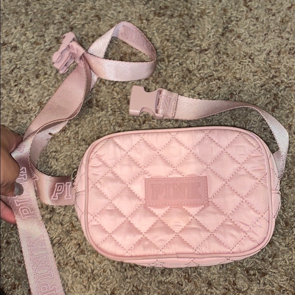 pink fanny pack